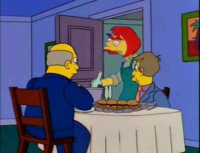 I took Steamed Hams and Disguatang and mashed them together.