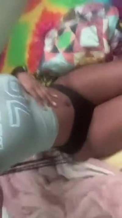 My titties hang so you can suck them as I ride you