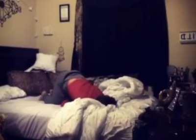 The subtle screams of a future olympic gold medalist