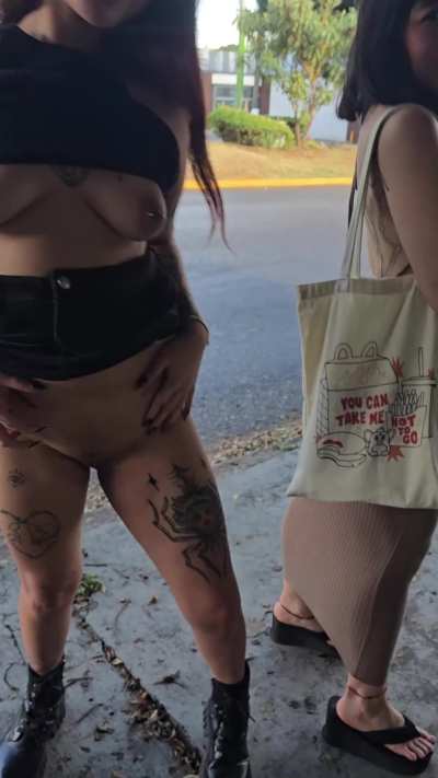 Intentional wardrobe malfunction