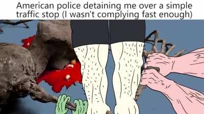 It's my own fault I was out of line