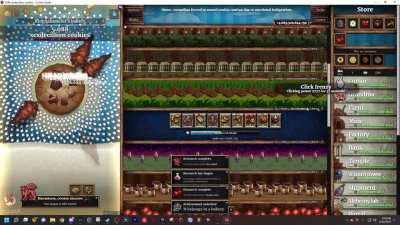 Clip of me losing 100 sugar lumps in 1 millisecond (The price you pay sometimes for having an autoclicker)