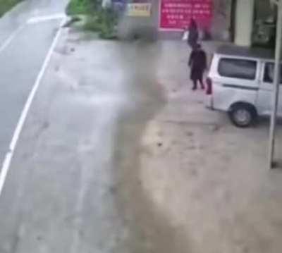 Got home safely. Parked the car and went to bed.