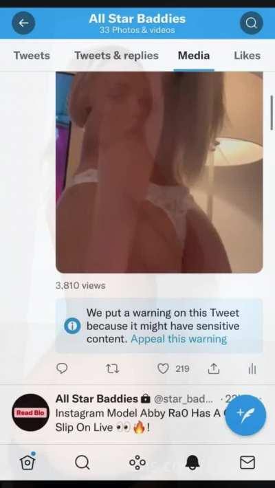 Instagram Baddie Abby Ra0 Takes It All Off! TW: star_baddies