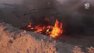 ISIS Mounted Raid on Iraqi Outpost. Wilayat Salah al-Din