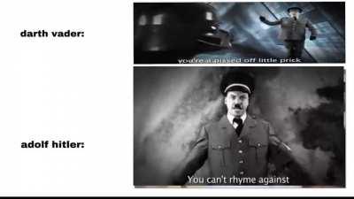 Alolf Heitler vs Fart Vader?!