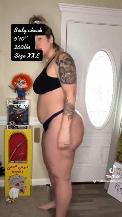 mythickerfitness (Watch her get thicker everywhere)