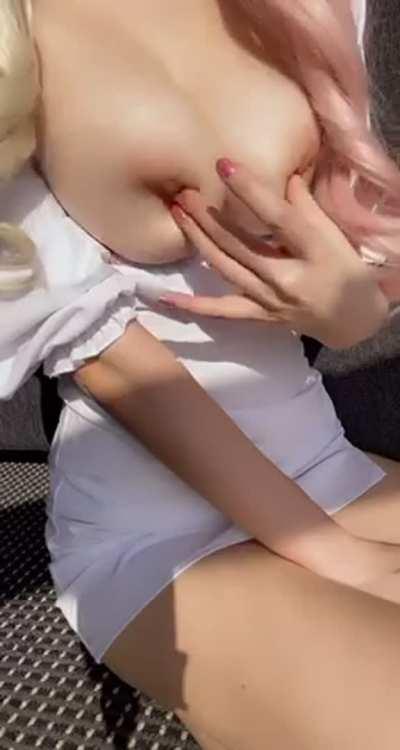 I love my tits and your dick between them 😍