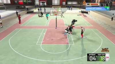 Look at his animation at the end lol