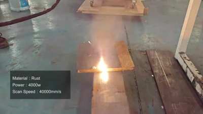 6000W Laser Cleaning Machine for Rust Removal