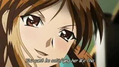 My fave scene in my fave video. Hatsu Inu 1