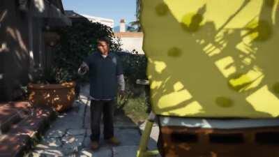 Spongebob goes off on Franklin