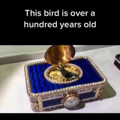 This singing bird music box