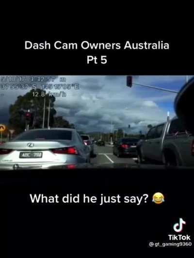 gotta love some aussie road rage