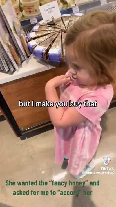 It’s a good price mommy