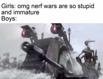 Nerf wars were so much fun