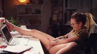 I reckon she enjoyed that