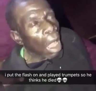 My cousin going to hell for this shit