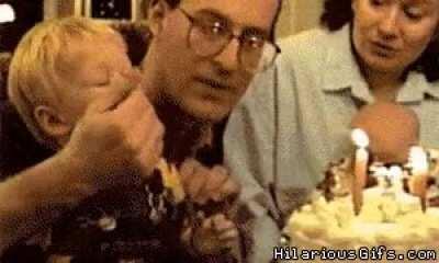 Turning off candles in a visionary way