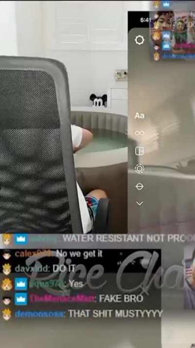 ricegum gets caught on 4k