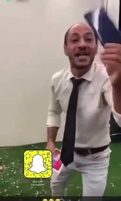 I don’t think he’s laughing