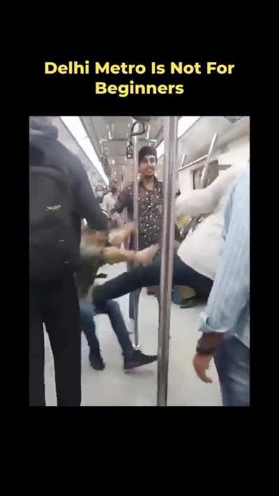 Delhi Metro is next fucking level