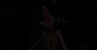 Woofie faces the Wendigo