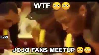 Jojo fans when they see an unsucked cock