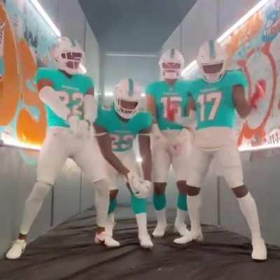 I made a hype video for the upcoming Dolphins season using clips from Minicamp and Media Day! Let me know what you think.