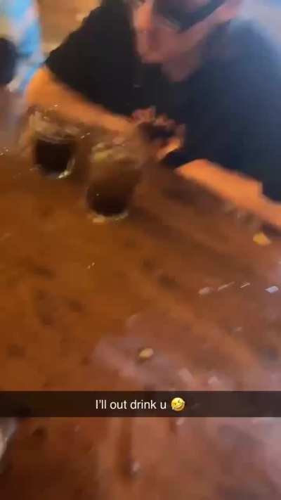 Damn… right on the table?😅