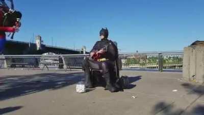 Its tough out there....even for Batman.