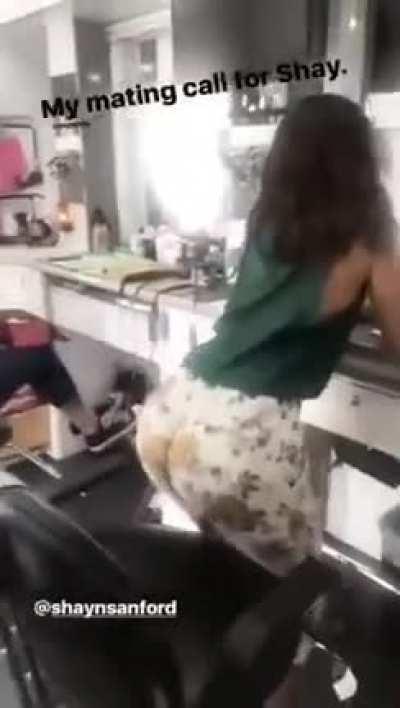 Chloe Bennet twerking