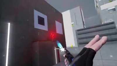 Some Gameplay of STRIDE, this really is Mirror's Edge in VR!