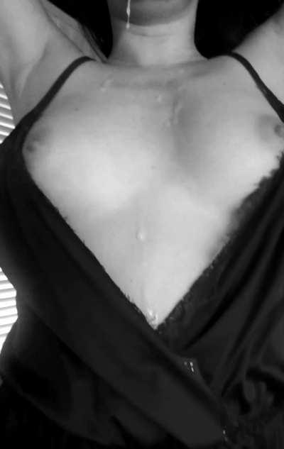 It's overflowing out of my mouth