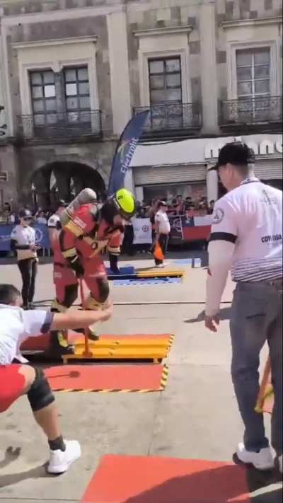 Argentino sale campeón de las olimpiadas Bomberos Americanos 2025