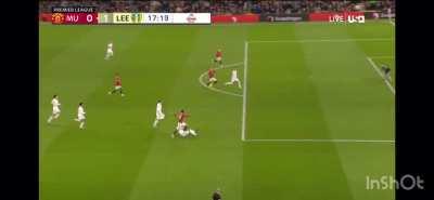 Bruno Fernandes chances created vs Leeds