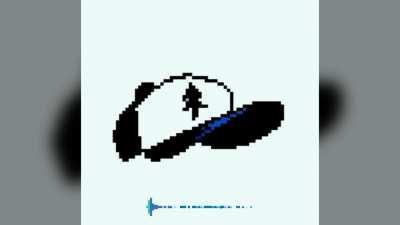 so i made a gravity falls 8-bit intro (the pixels thingies are actually supposed to be audio visualizers lol)