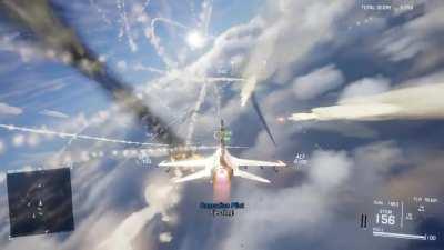 This one Fed pilot decided to replicate Maverick and this other Fed pilot wanted to protect this Crimson pilot with their life, literally.