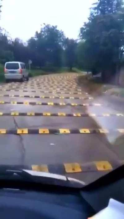 Yeah I live on slow the fuck down street