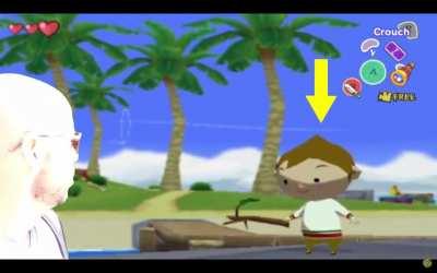 [WW] One of my earliest memories with the game was this kid on the bridge (Meme made by me)