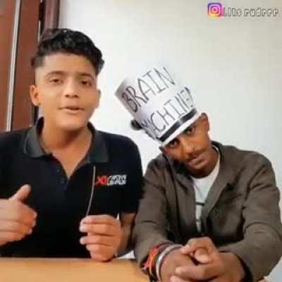 Unboxing friend's mind...… 😂😂😂