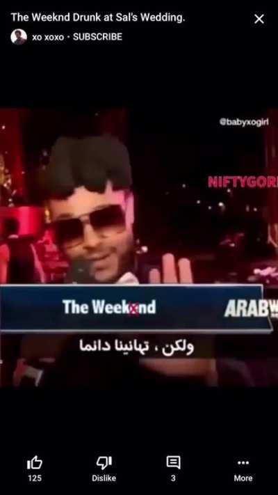 Abel with a beautiful speech at Sal’s wedding