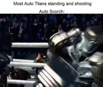 I think he forgets he has a gun