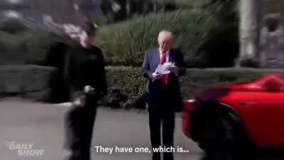 The new Trump x Tesla White House colab video just dropped