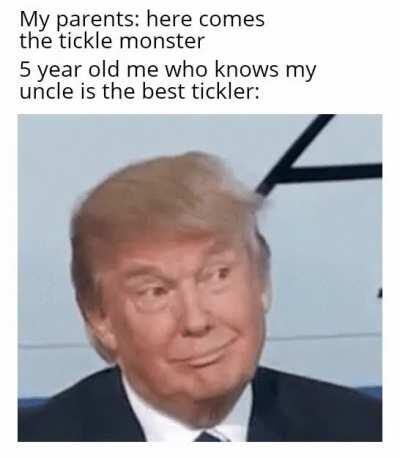 Who else remembers the tickle monster?