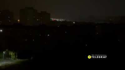 UA POV: Another angle of Kiev city tonight