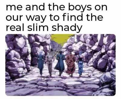 Won't The Real Slim Shady Please STAND UP STAND UP STAND UP