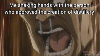 Not too fond of distillery