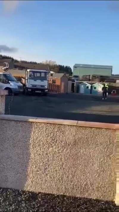 Mayhem on the construction site