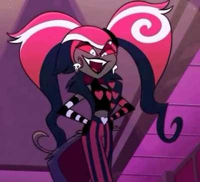 I love this little walk of hers